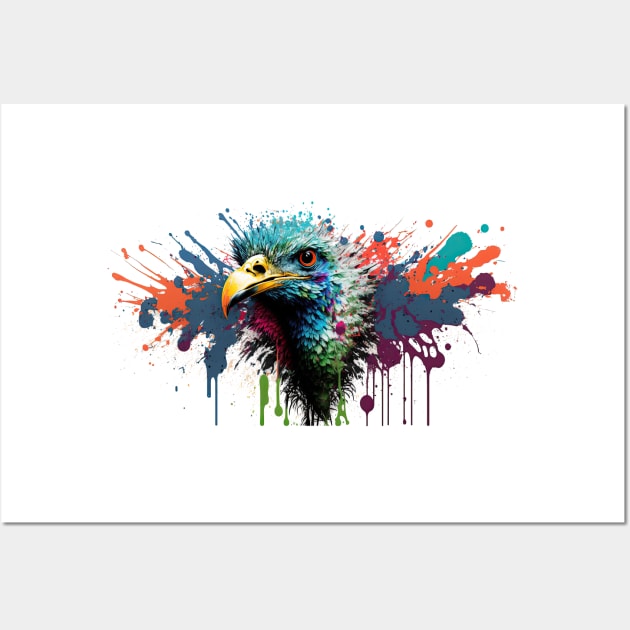 Ostrich Wall Art by Urban Archeology Shop Gallery